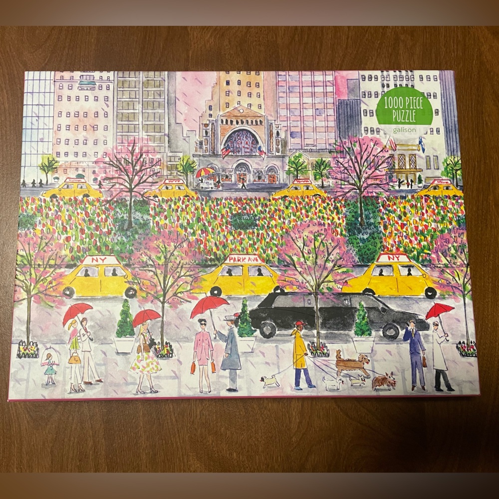 NEW Spring on Park Avenue by Michael Storrings 1000-Piece Gallison Puzzle NYC